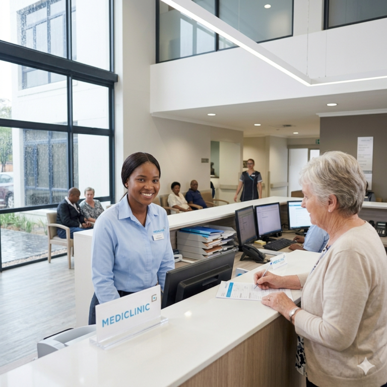 Hospital Receptionist Jobs South Africa 2026 – Mediclinic Legae Opportunity